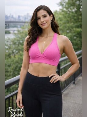 PacSun Soft Pink Bralette Style Size S Athleisure Casual Cozy